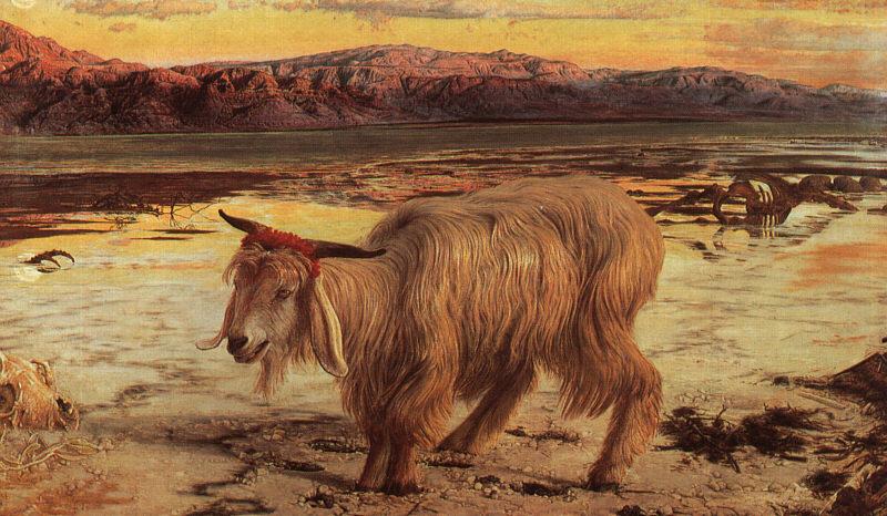 William Holman Hunt The Scapegoat